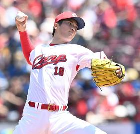広島が連勝で貯金１　森下が待望の今季初勝利　７回３安打無失点で２８４日ぶり白星　西川が決勝打