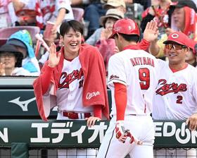【安仁屋宗八氏の眼】広島・森下をバックが盛り立てた「尻上がりに調子上げた」「勇気づけられたはず」