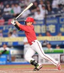 広島・西川　６年ぶり交流戦４連勝導いた！今季最多貯金４　「秋山さん『お先です』」から３戦ぶり快音マルチ＆タイムリー