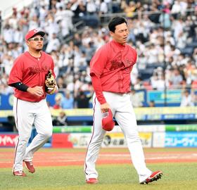 広島５連勝逃す　栗林がサヨナラ打浴びる　３度追いつく粘り発揮もロッテに競り負ける