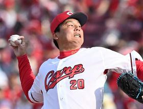 カープ栗林　１２試合ぶり三者凡退「すごく満足」　背番「２０」大先輩・北別府氏に「恥じないように」