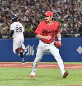 広島　逆転負けで６連勝後に２連敗　九回の追い上げ届かず