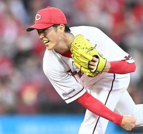 カープ森下　続投志願の術後最多１２１球　全９戦ＱＳ継続も２敗目喫して反省「守備が長くなった」