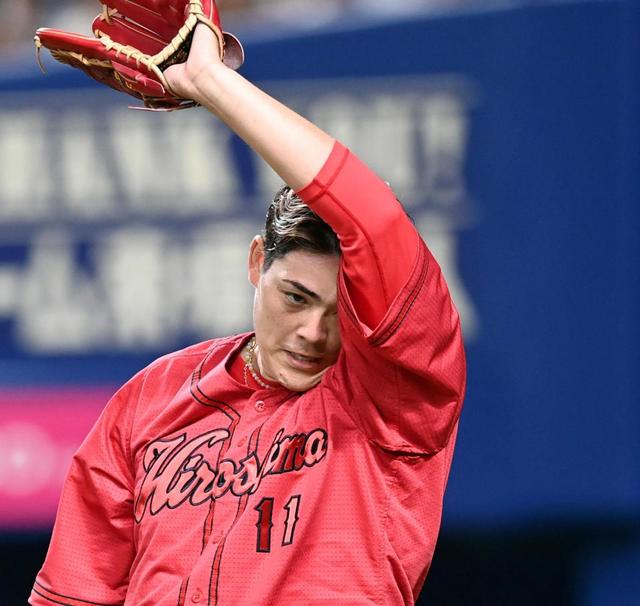 広島　“竜キラー”の九里がまさかの５回７失点でＫＯ