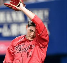 広島・九里　大炎上５回７失点　７連勝中、得意の中日戦で悪夢「本当に悔しい」　新井監督「こういう日もある」