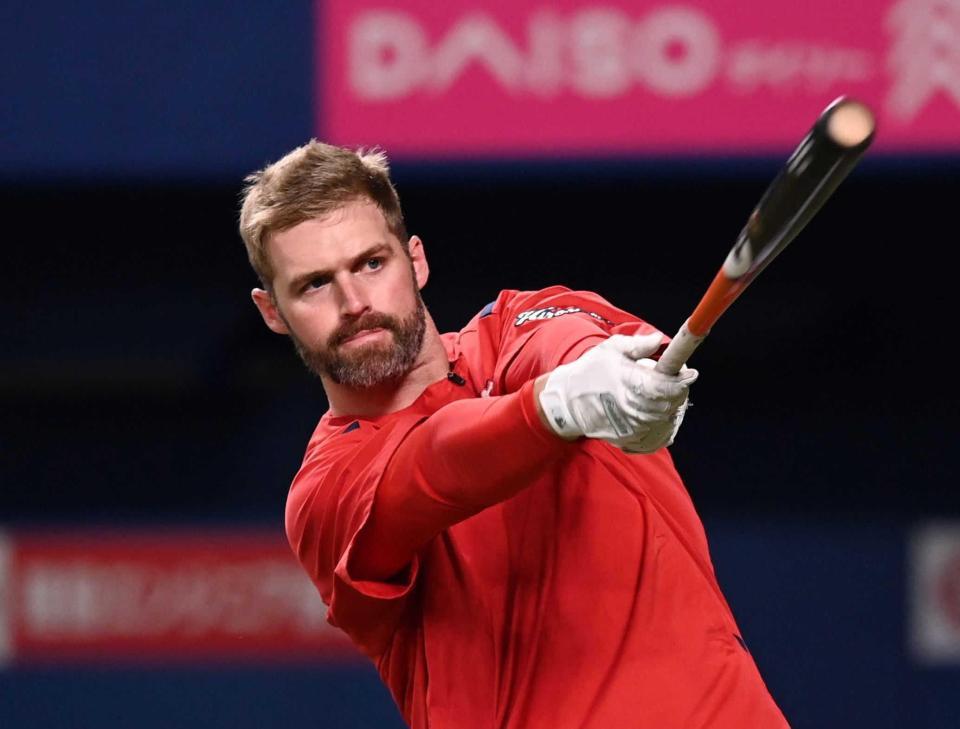 　巨人戦での活躍が期待されるデビッドソン