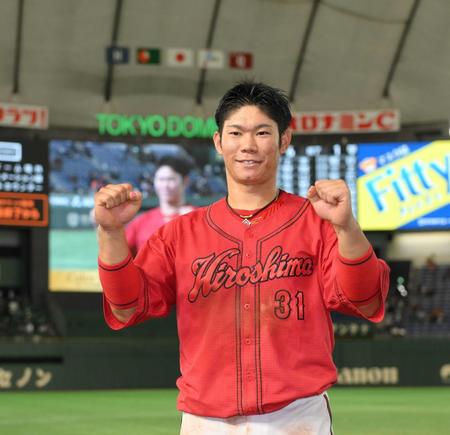 　決勝２点適時打に好リードで勝利に貢献した坂倉