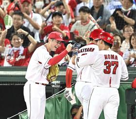 カープ森下　二刀流で６連勝導いた　首位阪神と０差「監督も“優勝しか目指してない”と言っていた」