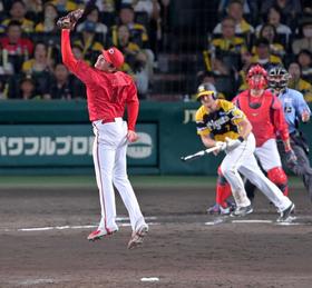 カープ苦戦の甲子園　大瀬良も悔しさ募る決勝被弾「中に入ってしまい、見逃してくれなかった」　敗戦の責任を痛感