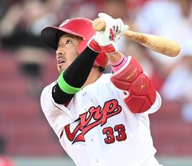 広島・菊池が先頭打者初球弾で先制　苦手のＤｅＮＡ・今永から今季初得点