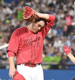 カープ九里 また勝てず５戦連続白星なし　制球定まらず６回４失点「自分の投球できていない」