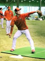 　キャッチボールから高い意識を持つ斉藤