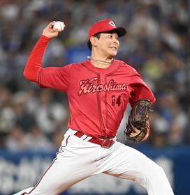 カープ大瀬良プロ通算８０勝　４年目に訪れた転機「生き残っていくためには」　エースの節目星で４連勝
