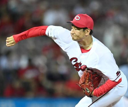 　１０回、力投する島内（撮影・田中太一）