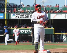 広島深刻　中日・柳をまた打てず１５回１／３連続無得点　新井監督「いい投球された」　今季１２度目完封負け