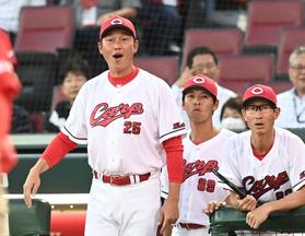 広島・新井監督が８日・阪神戦から秋山の１軍合流を示唆「何もなかったら明日から合流してもらおうかな」【一問一答】