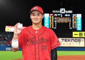 広島・田村俊介　未来の大砲が大物ぶり「凡退したとき切り替えて」プロ初スタメン初安打　「龍馬さんの穴を埋めて勝つ」