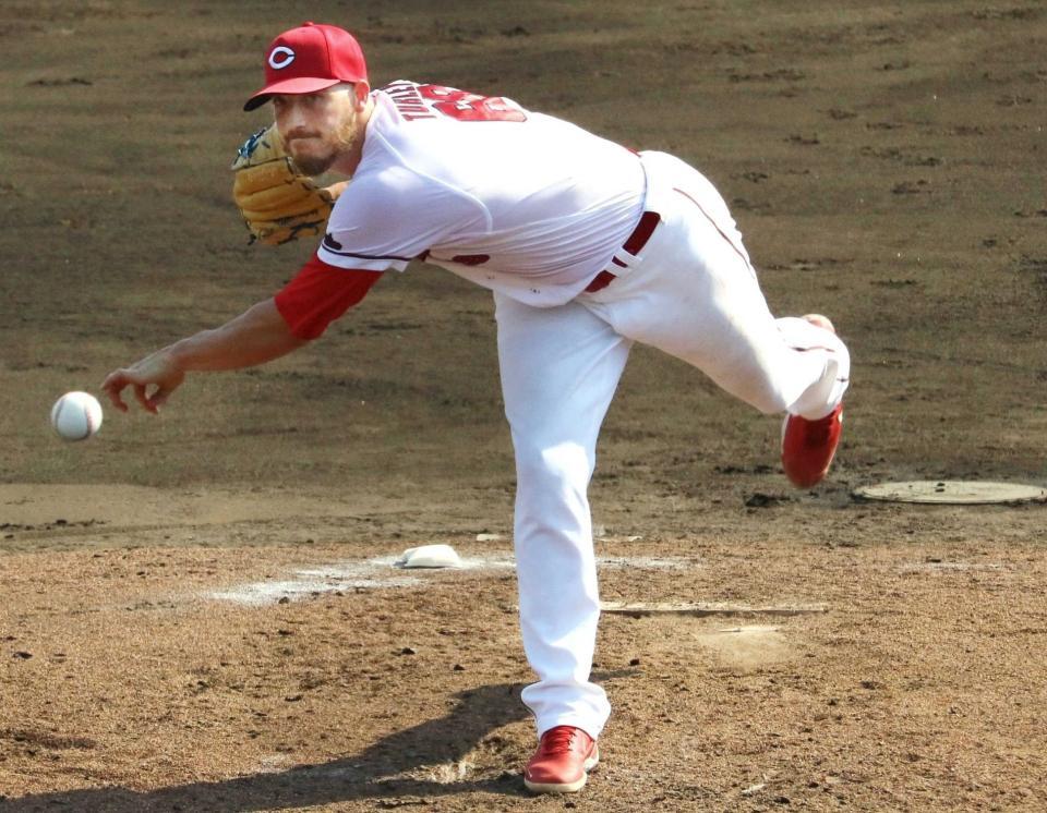 　７回から登板し１回無失点で復帰登板を終えたターリー