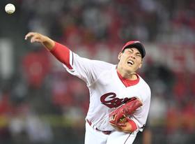 広島・九里が五回までパーフェクト投球　毎回の９奪三振と圧巻投球