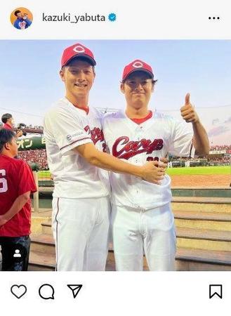 　広島・薮田のインスタグラム＠ｋａｚｕｋｉ＿ｙａｂｕｔａより