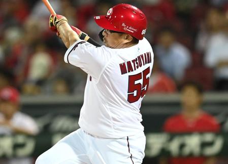 広島　松山が本塁打で好調維持　床田、森下、九里の３本柱は３回無失点　ＣＳ前に社会人チームと練習試合