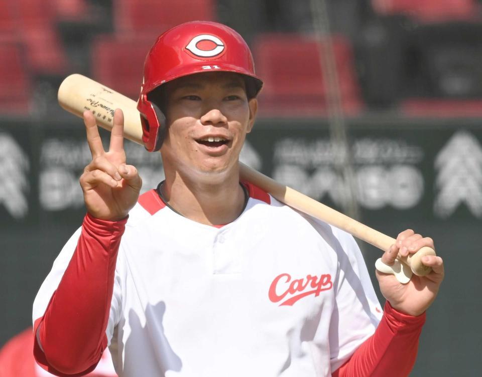 　侍ジャパンに内定した坂倉