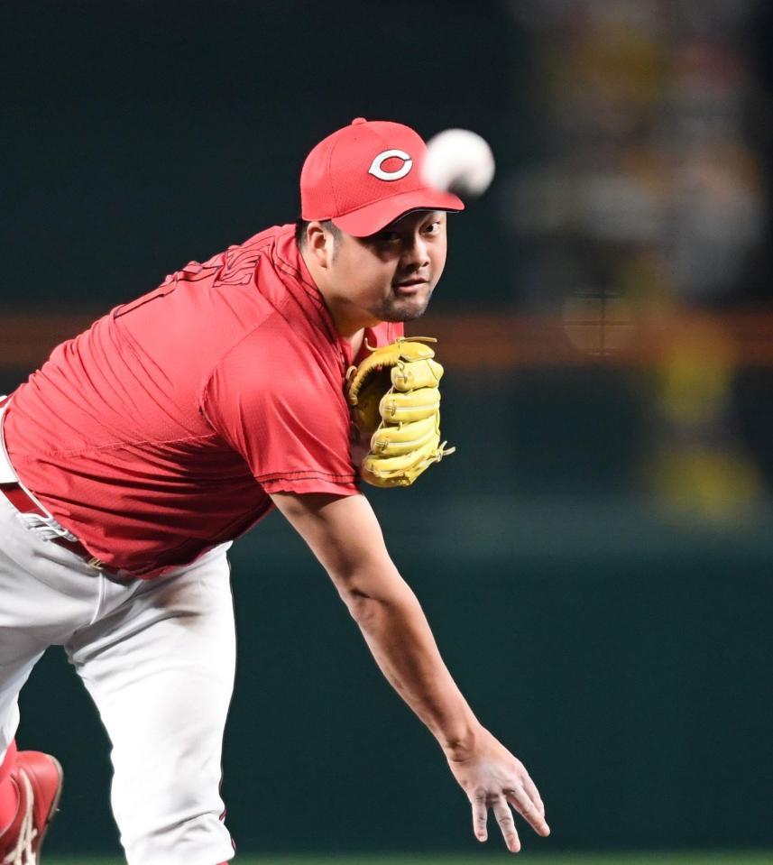 　ＦＡ権を行使せずに残留する意向を示した中崎