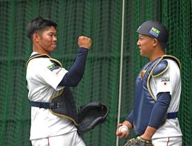広島・坂倉　目立つ侍ジャパン投手とコミュニケーション「食い違いはある。都度、いろんな話を」