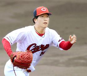 広島・黒原　１２日・侍Ｊとの練習試合で先発！佐藤輝斬りだ！　来季飛躍へ猛アピール誓う「一人一人、勝負したい」