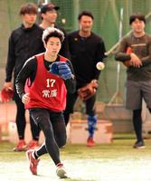 　春季キャンプは２軍スタートとなった常広