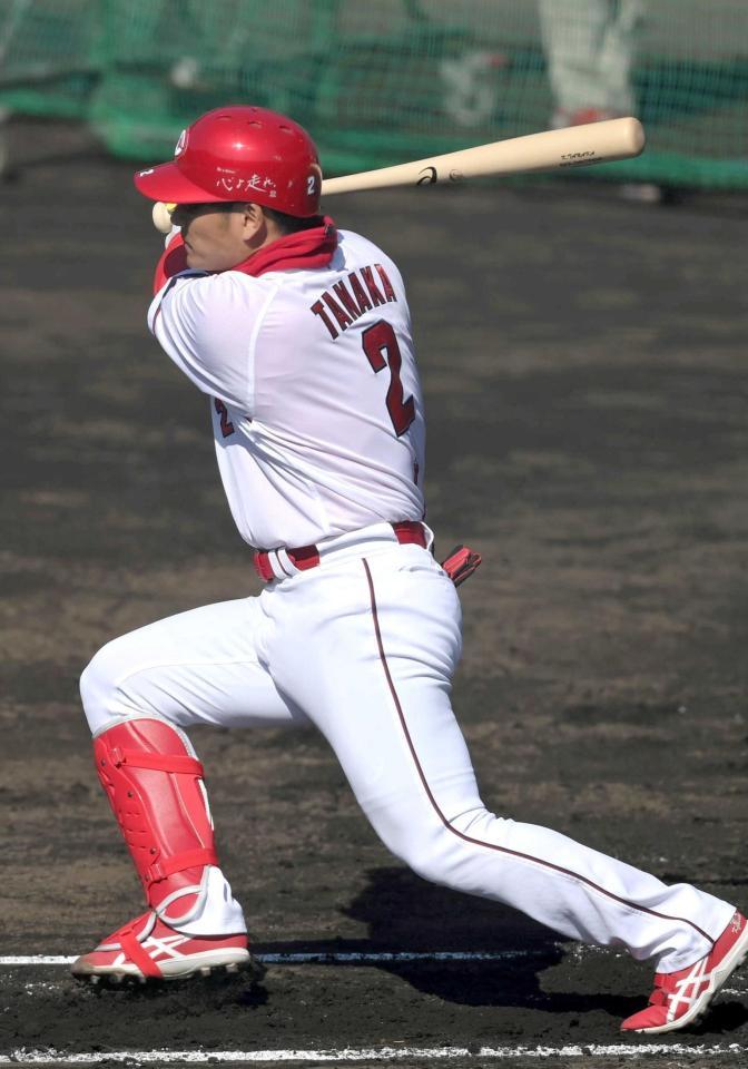 プロ野球選手:実使用品バット【広島カープ:田中広輔選手】 - バット