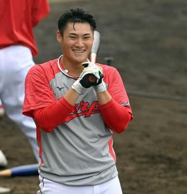 広島・田村　異例の抜てき　１軍出場わずか１０試合で侍入り「成長できる場所に」
