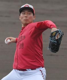 広島　主力投手陣がシート打撃登板で格の違い　森下は安打性１本＆新球も試す　栗林はフォークで空振り奪う