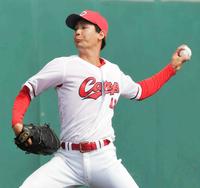 　２回無失点と好投した森浦（撮影・市尻達拡）