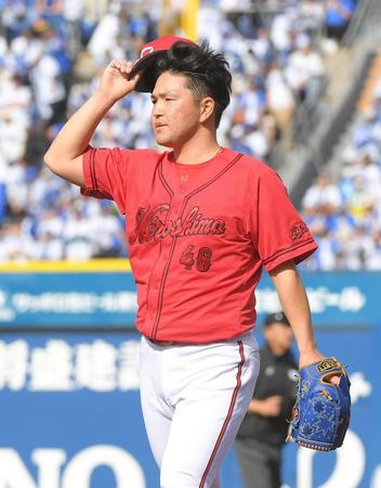 広島　試合開始７分で緊急登板の河野　キャッチボールもなしでマウンドへ　新井監督かばう「難しいところはあった」３回３失点