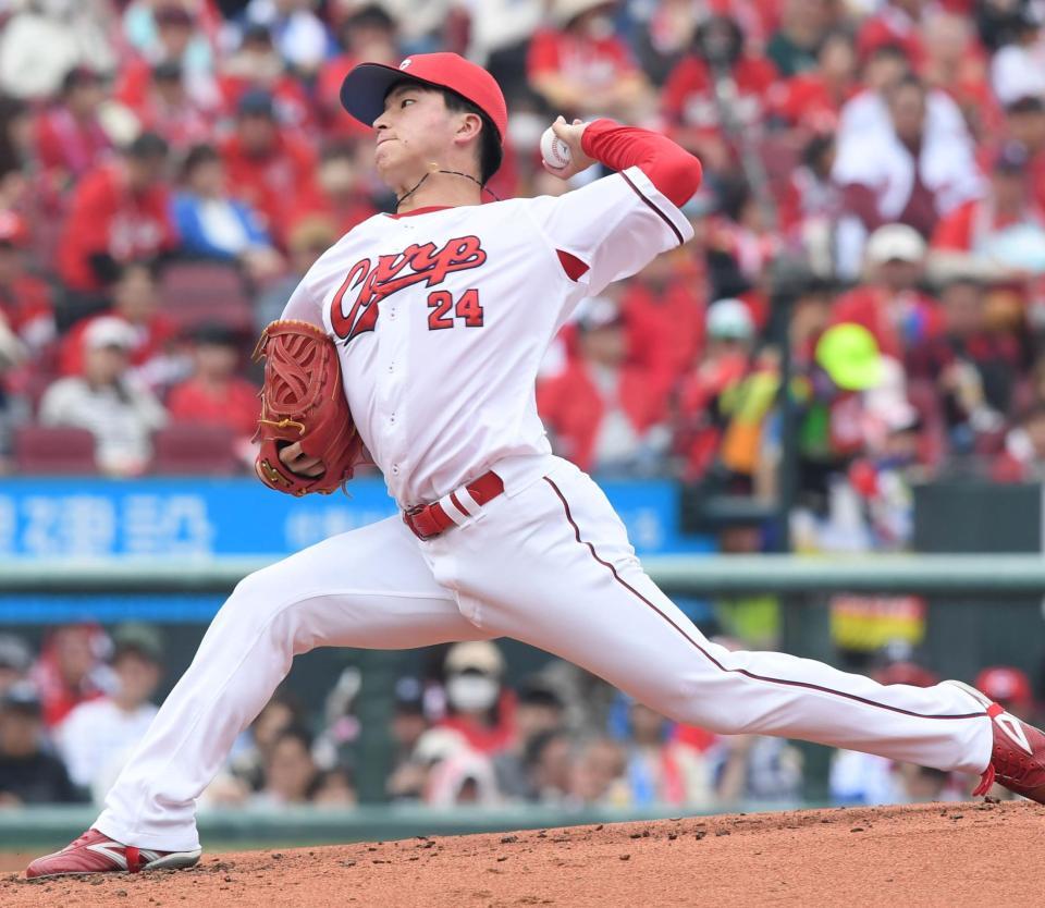 　５回１失点と好投した黒原（撮影・市尻達拡）