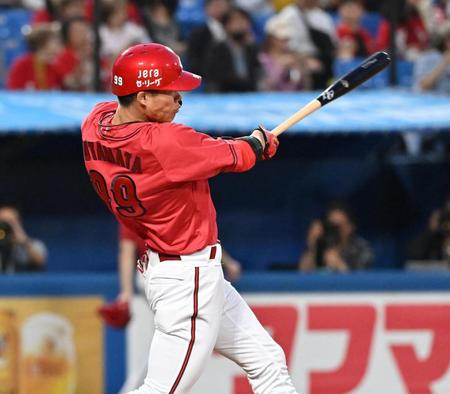 広島・二俣翔一がプロ初本塁打　プロ初スタメンでうれしい一撃　２０２０年育成ドラフト１位
