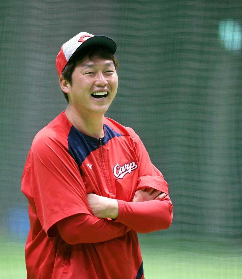 　坂倉の復調に期待を寄せる新井監督