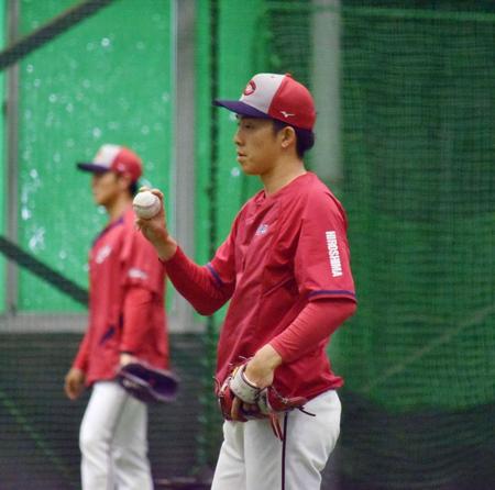 広島・常広　仕切り直しで７日デビュー　６日雨天中止でスライド登板　「相手打者としっかり勝負」