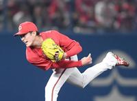 　６回１失点と好投した森下（撮影・市尻達拡）