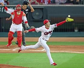 広島・森下　自身５連敗中の阪神戦で７回２失点の粘投　試合つくるも打線の援護に恵まれず４勝目は逃す