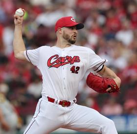 広島・ハッチが５回１失点の粘投も３敗目　来日最多を更新する７奪三振を記録「全体的には良く投げられた」