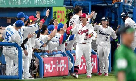 広島・坂倉　５７年ぶり史上３人目！セ初の球宴満塁弾！「思い切って振りました」　新井監督大喜び「シーズンで打ってくれ」