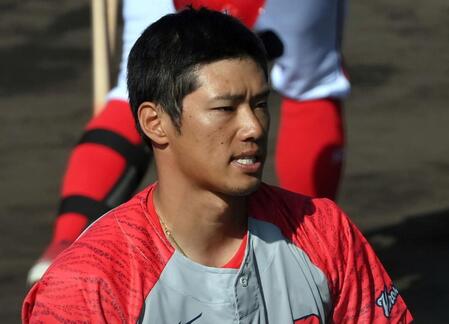 　広島・中村奨成