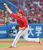 　ヤクルト戦に先発した大瀬良