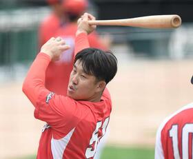 広島・小園　主軸で初経験のＶ争いに重圧なし「いいところでやらせてもらえているので」　２０日から巨人３連戦