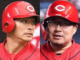 広島　松山竜平と田中広輔の出場選手登録を抹消　松山は９月ノーヒット　田中は初降格　ともにシーズン打率１割台と低迷