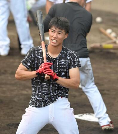 広島・二俣　秋季キャンプチーム１号！打撃改良手応えマルチ　「ユーティリティーで終わりたくない」レギュラー獲り目指す