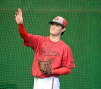 　２年連続で大瀬良に弟子入りする斉藤