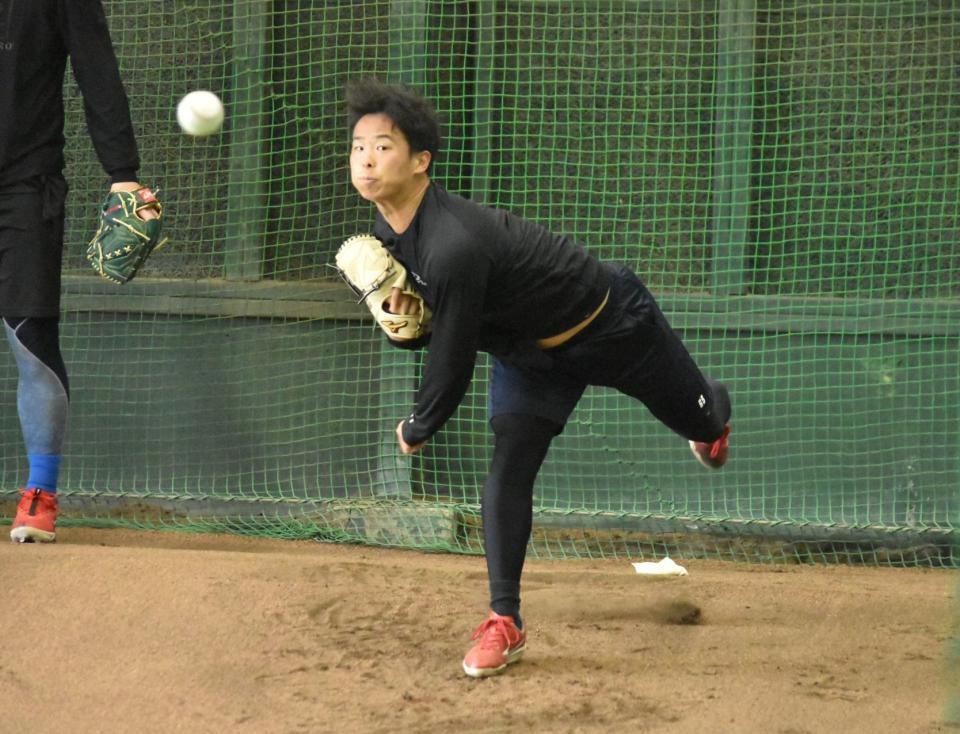 　６年目の活躍を誓った玉村